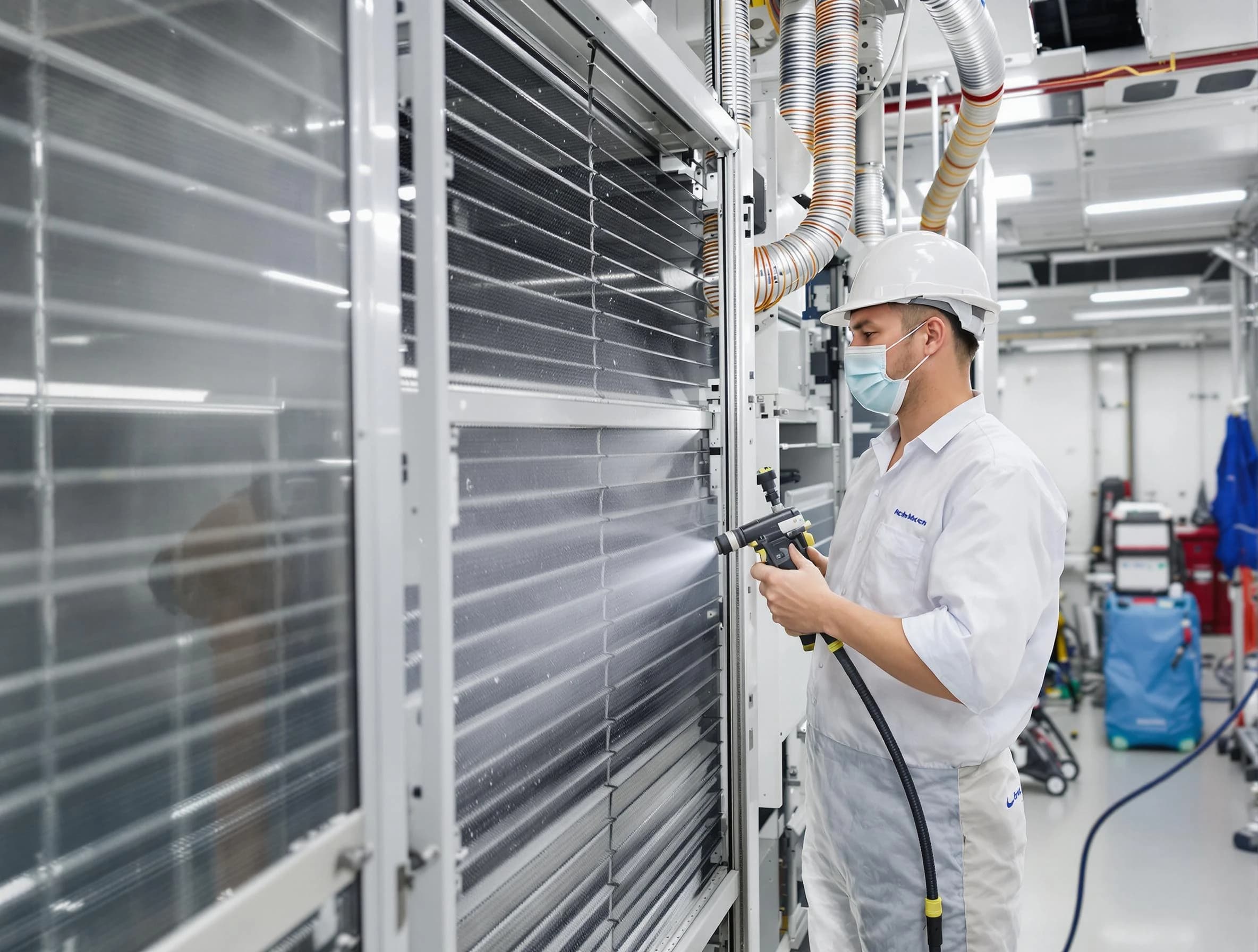 Professional AC coil cleaning by Lynn Air Duct Cleaning in Lynn