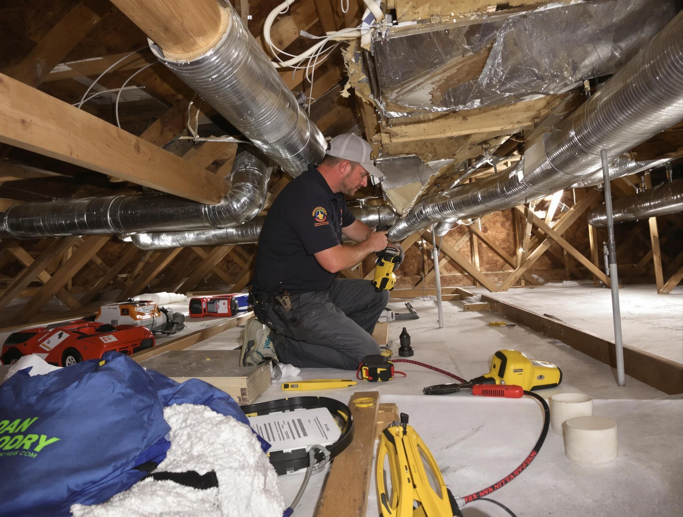 Professional air duct repair by Lynn Air Duct Cleaning in Lynn