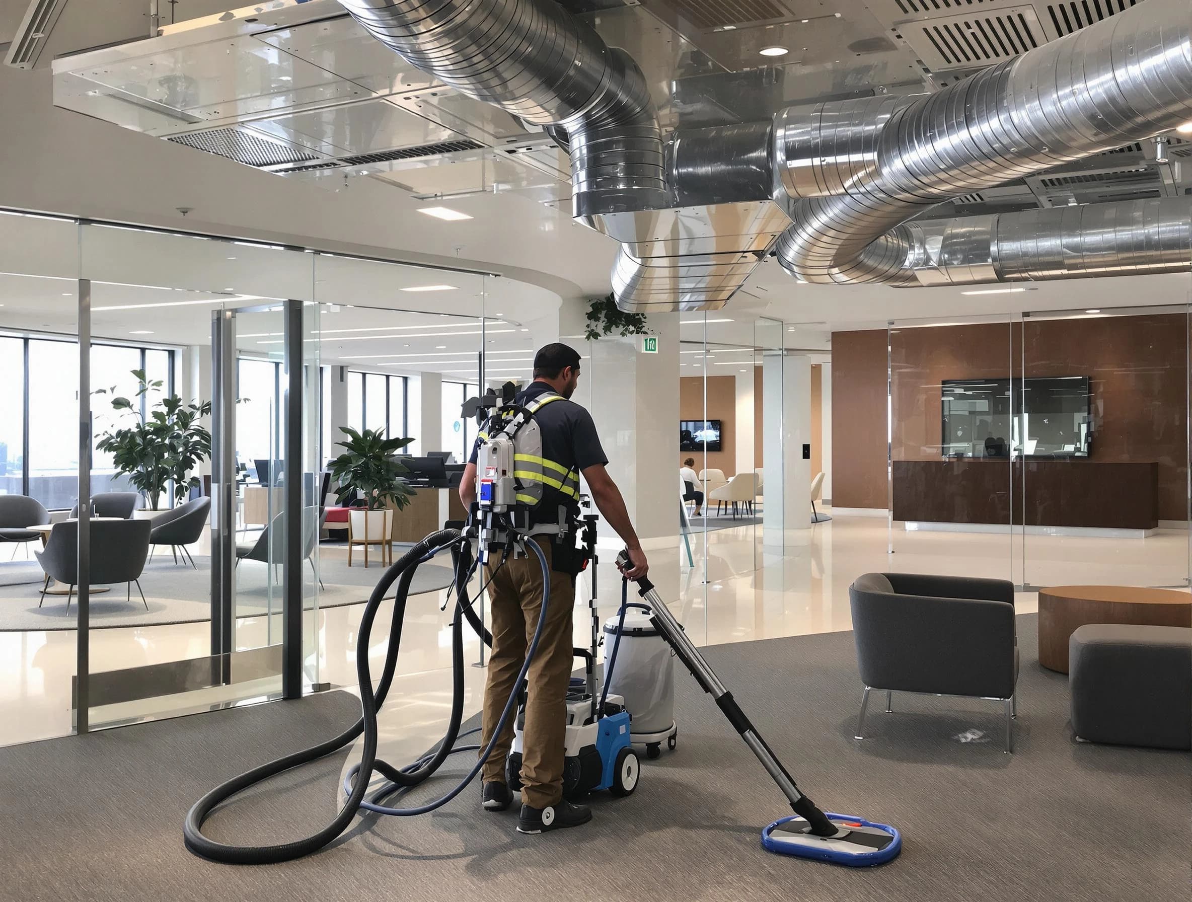 Commercial duct cleaning service by Lynn Air Duct Cleaning in Lynn