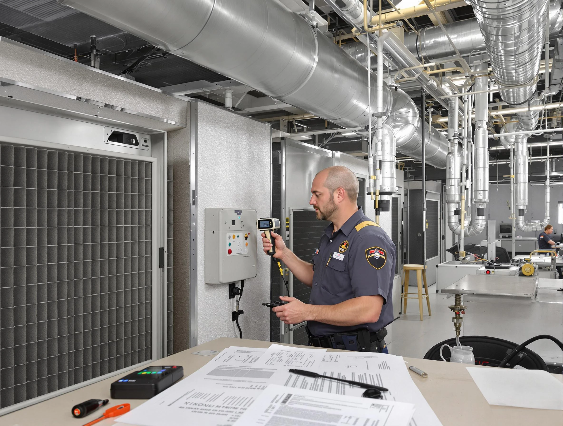 Professional filter system inspection by Lynn Air Duct Cleaning in Lynn