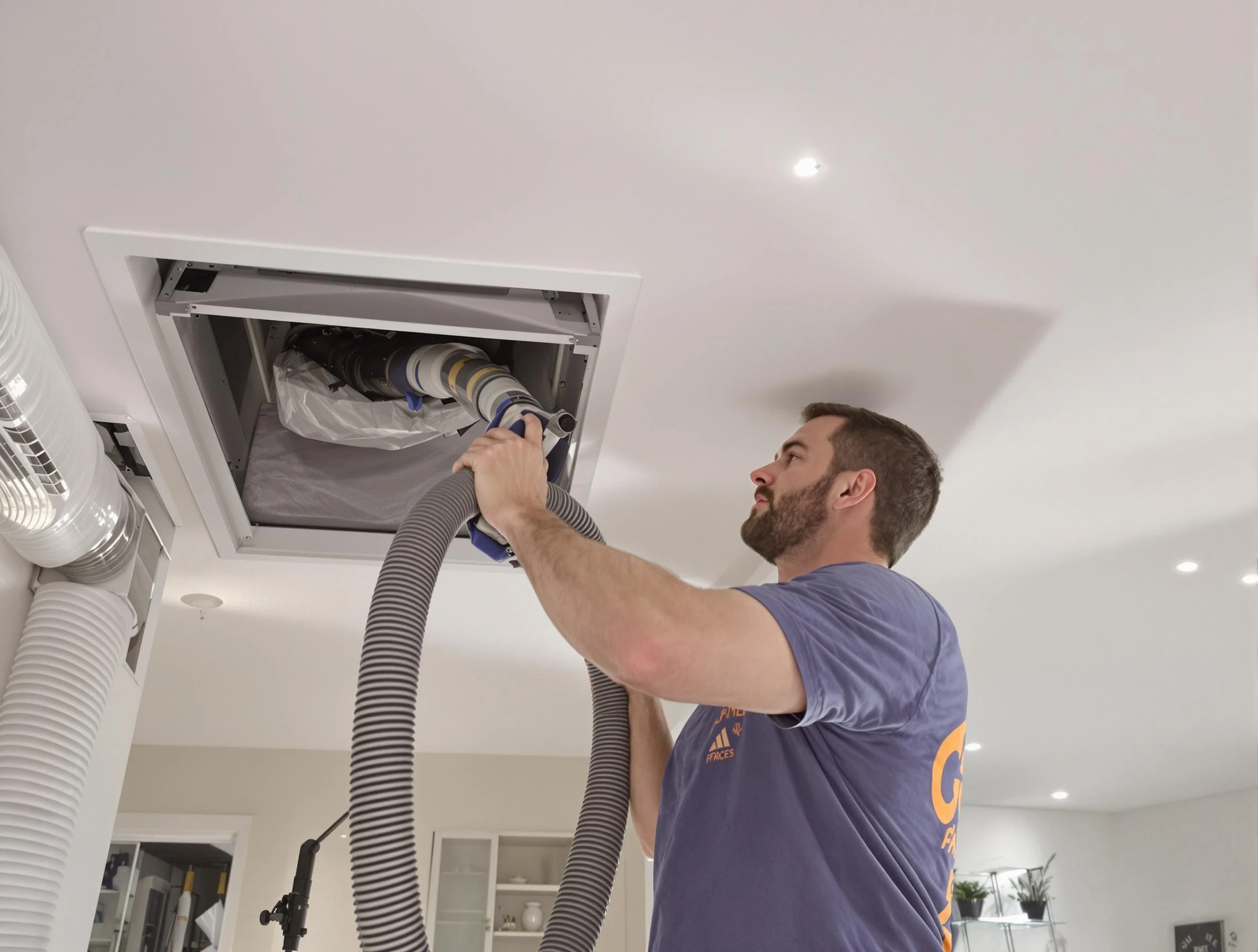 Precision indoor duct cleaning by Lynn Air Duct Cleaning in Lynn